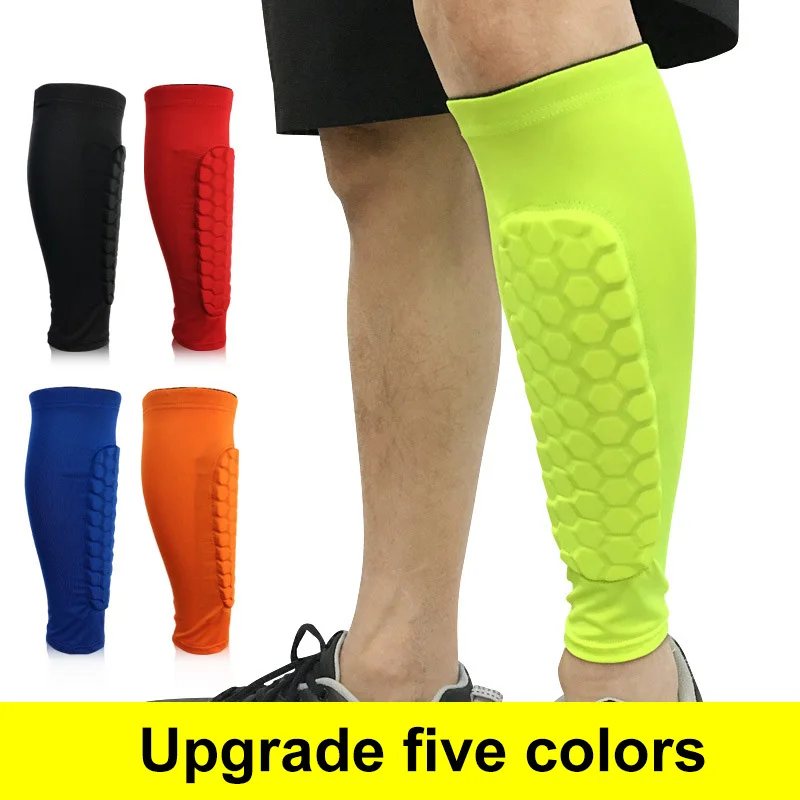 

5colors Sports Leg Guards Anti-collision Anti-skid For Outdoor Football Basketball Cycling Mountaineering EVA Leg Guards