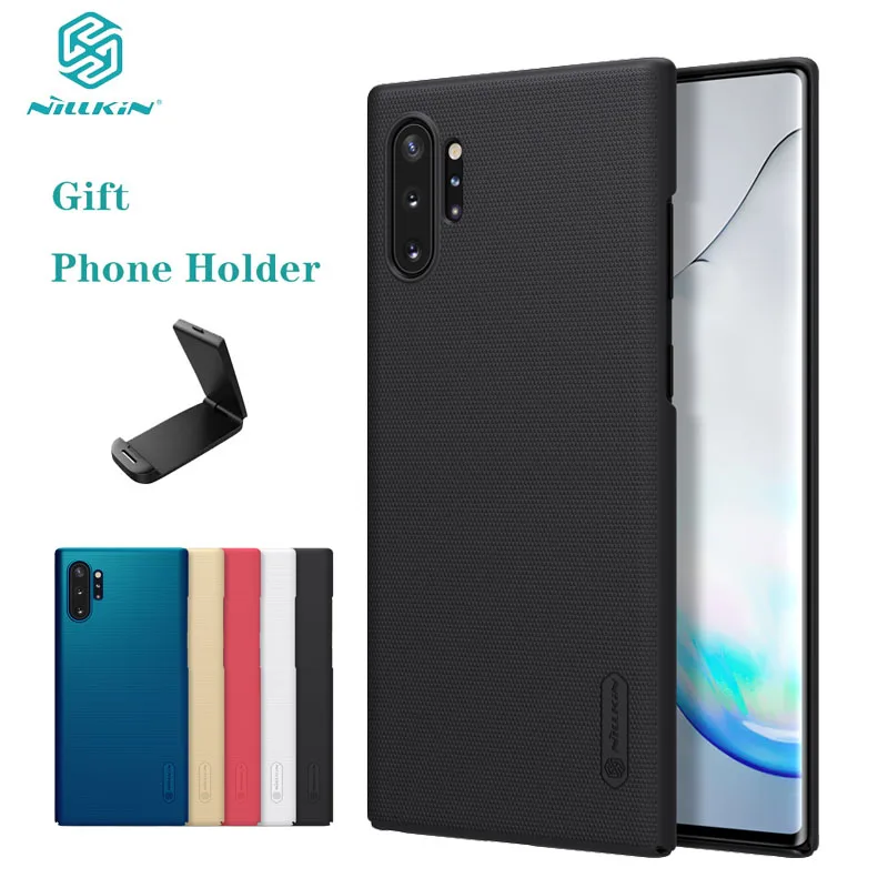 

For Samsung Galaxy Note 10 10+ Plus Pro 5G Case Cover Nillkin Super Frosted Shield Hard PC Back Cover For Samsung Note10 Plus 5G