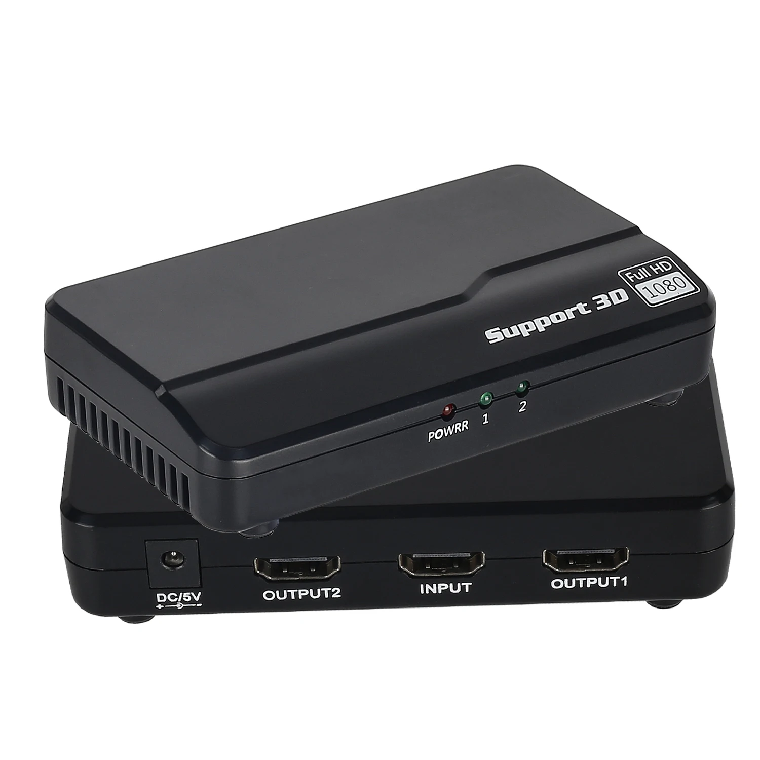 1080P 3D мини 2 порта разветвитель переключатель 1x2 1 в Выход HDMI-совместимый