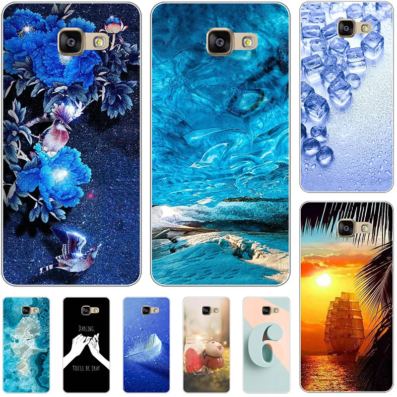 Чехол для Samsung Galaxy A3 2016 A310 A3 2017 A320 A300 A300F модный крутой мультяшный цветочный Чехол Мягкий силиконовый чехол из ТПУ