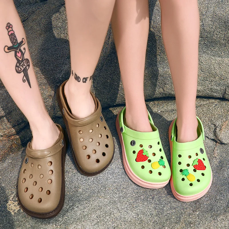 Мужские летние акватуфли Нескользящие дышащие легкие пляжные сандалии для