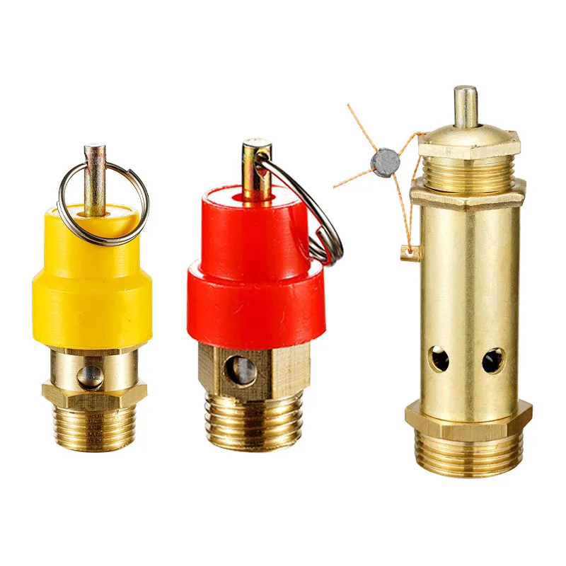Предохранительный клапан воздушного компрессора 1 кг 3 4 5 6 7 8 10 к 1/4 дюйма 3/8 дюймов
