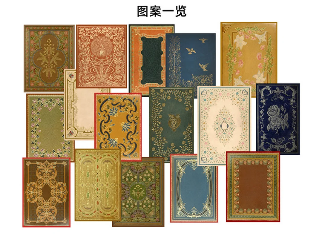 16 шт./лот винтажная богемная бумага для рукоделия нежелательный журнал ефема