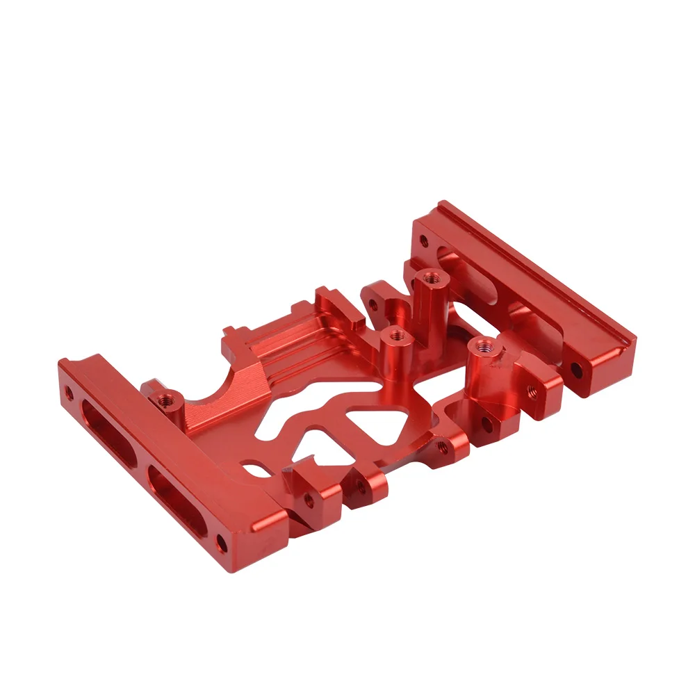 RC гусеничный сплав TRX4 крепление коробки передач шасси Lowerplate для 1/10 Traxxas TRX 4 8238