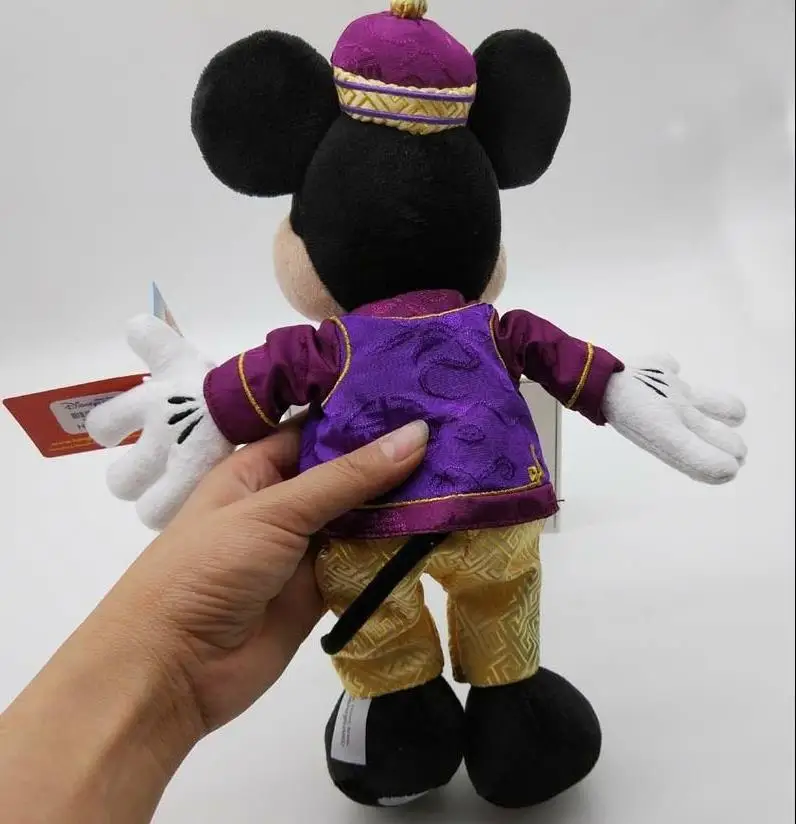 Мягкий плюшевый Микки Мауса в гонконгском китайском стиле 11 дюймов