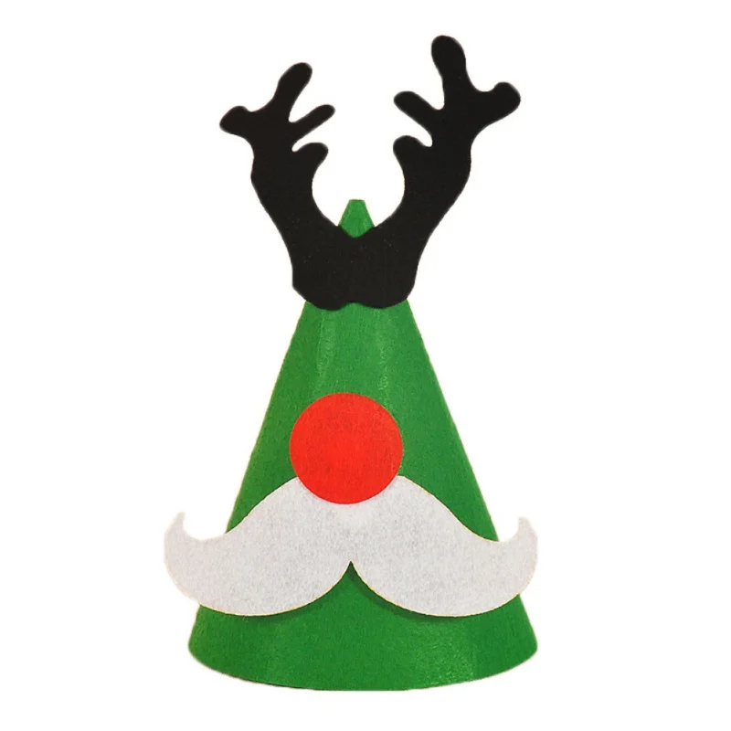 1 шт. 2 стиля мультфильм Пышная юбка колокол шляпа снеговика Рождественская елка