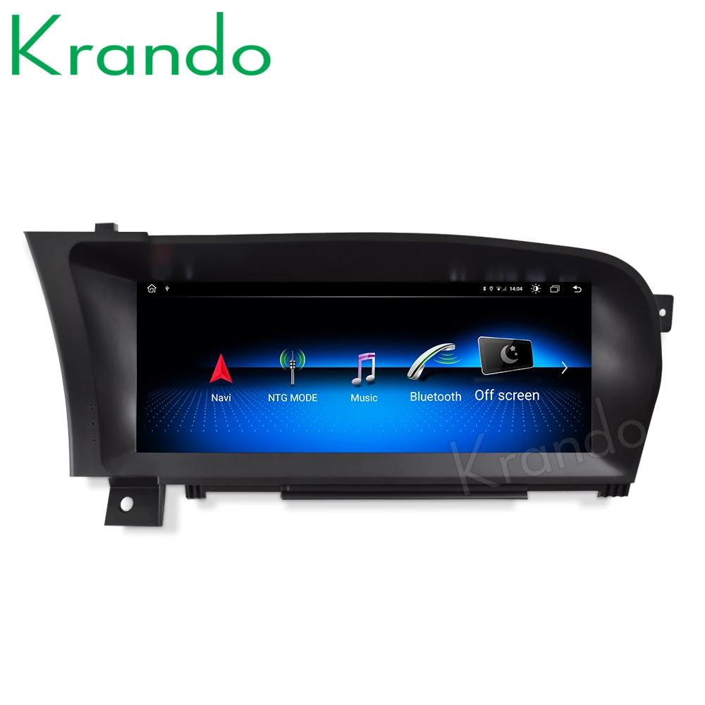 Автомагнитола Krando Android 10 0 25 дюйма dvd навигация для Mercedes BENZ S W221 W216 CL 2005 2013