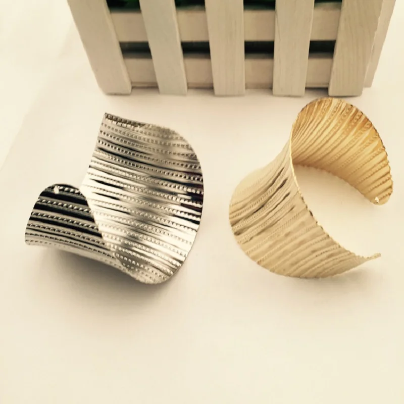 Find Me модный винтажный изогнутый этнический Большой Браслет манжета в стиле бохо