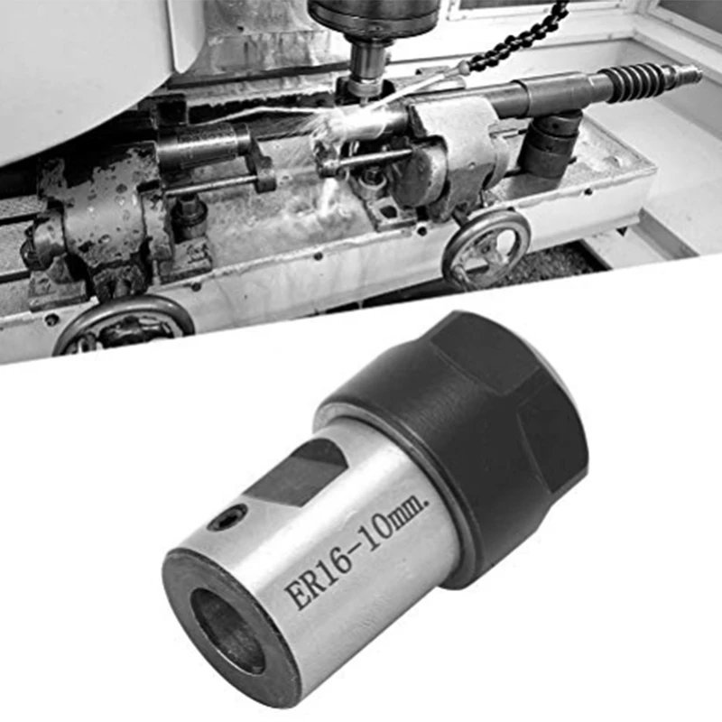 

10PCS Spring Collet ER16 Collet Chuck Motor Shaft Extension Rod Spindle Collet Lathe Tools Holder Inner 10MM