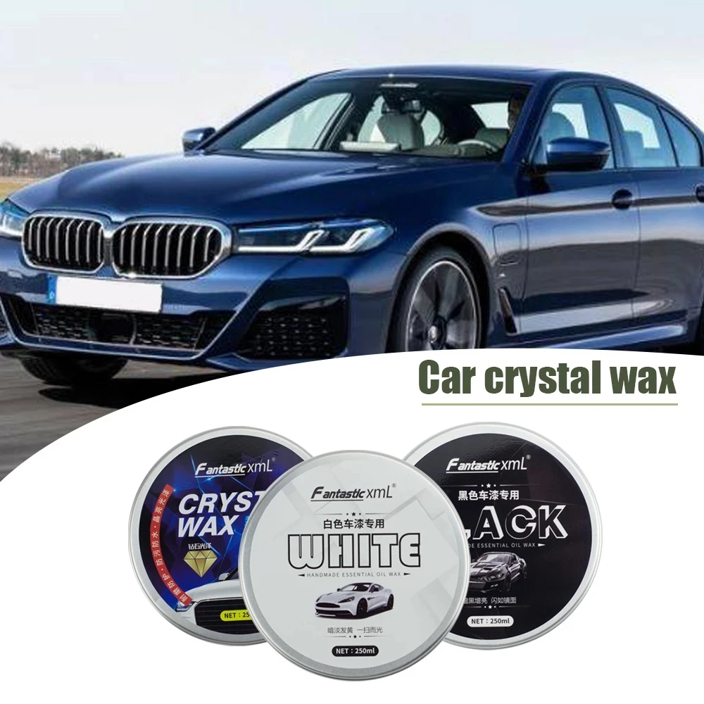 

120g Car Wax Crystal Plating Set Hard Glossy Wax Layer Covering Paint Surface Coating Formula Waterproof Film Car Polish