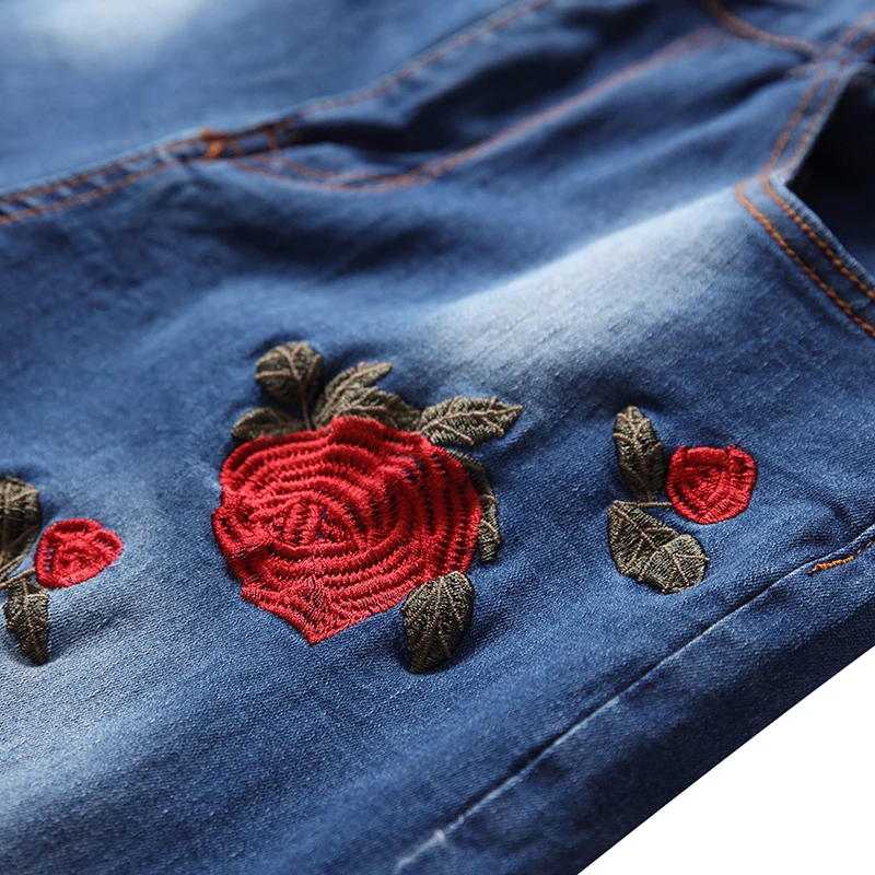 Рваные джинсовые брюки карандаш джинсы мужские мотоциклетные Мужские в стиле High