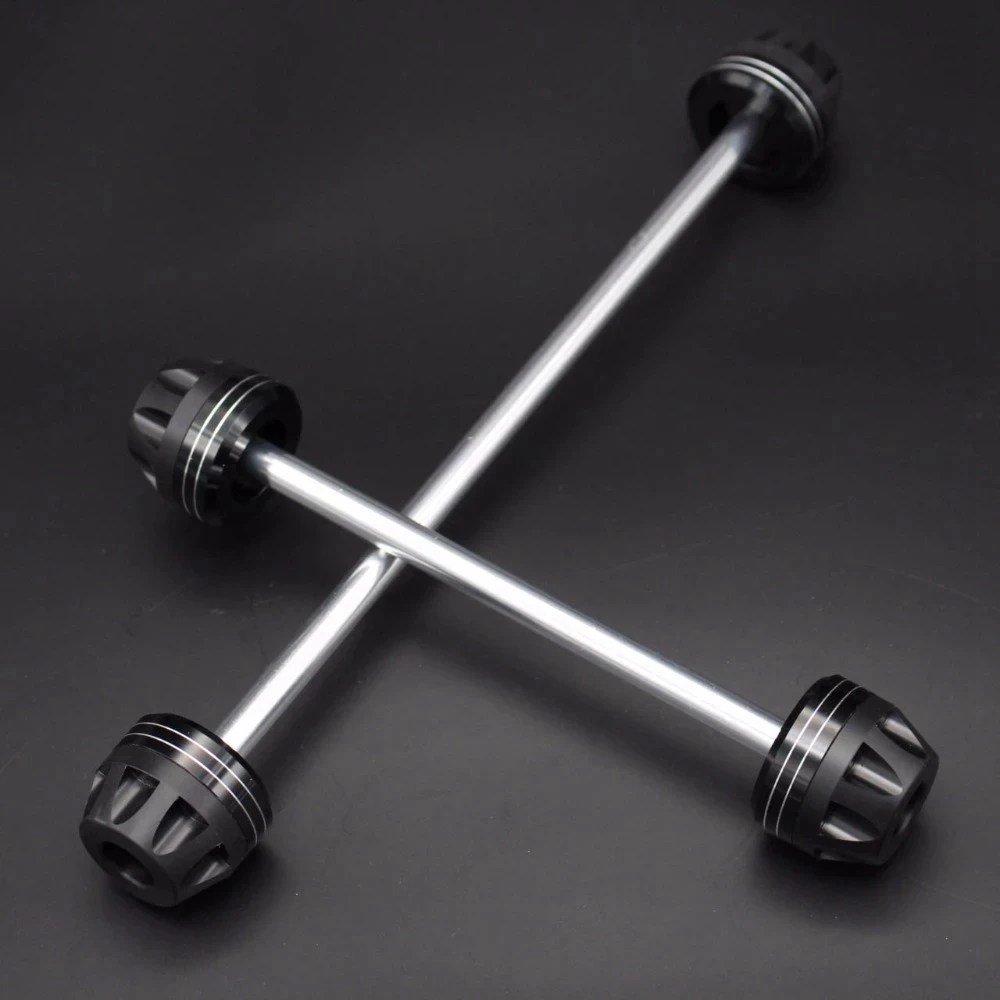 

For SUZUKI B-KING 1300 2008-2012 09 10 11 Motorcycle Aluminum Front & Rear Axle Fork Crash Sliders Wheel Protector