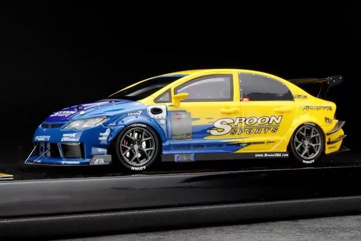 YM модель 1/43 Honda Civic Type R FD2 ложка ограниченная 100 шт. строительная вручную