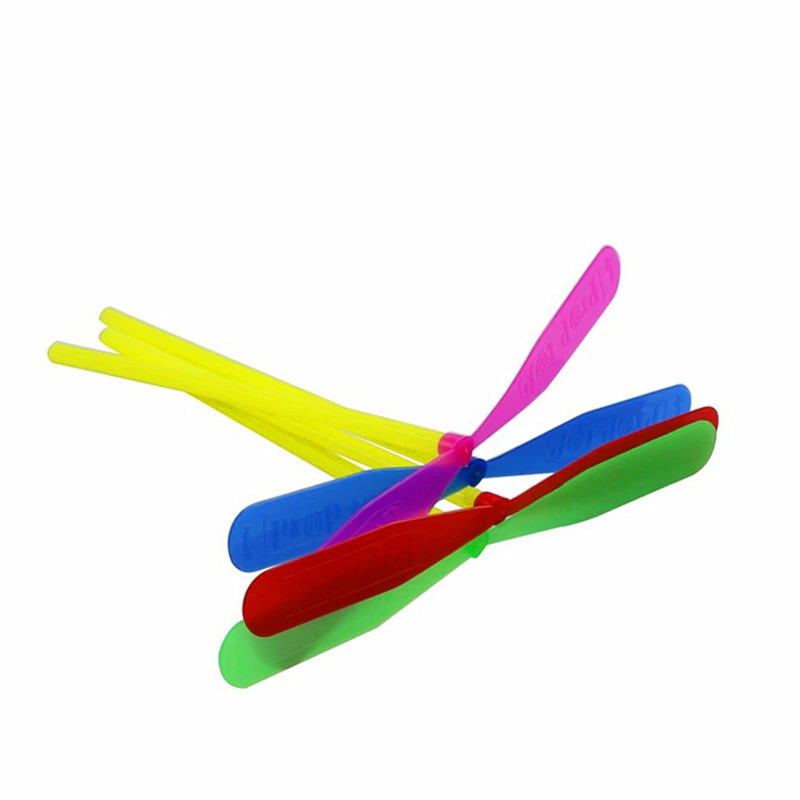 

10 pcs Novelty Plastic Bamboo Dragonfly Propeller Baby Kids Outdoor Toy Tradition Classic Nostalgic Toys Flying Arrows Sale Toys