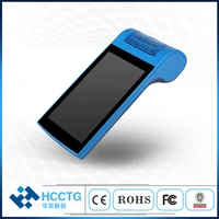 handheld android mobile pos terminal with 7 inch touch screen tn capacitive bluetooth5 0wifi z130