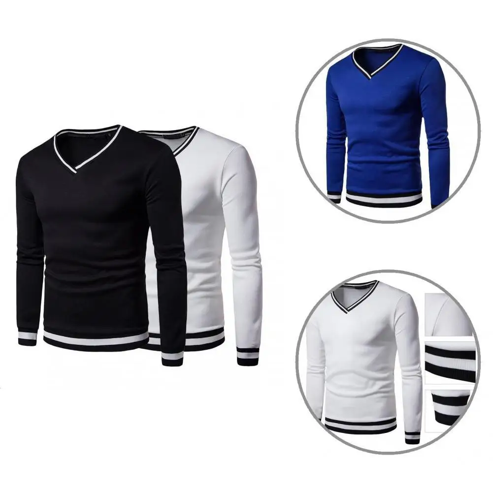 

Fit Elastic Contrast Colors Autumn Top for Work Base Shirt Fit Elastic Contrast Colors Autumn Top for Work