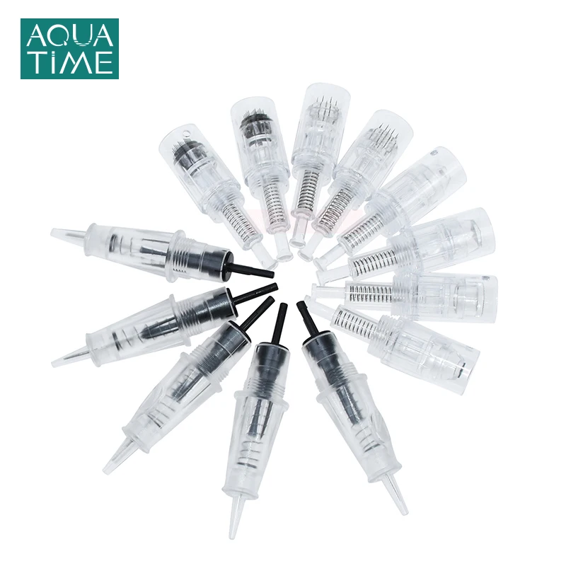 

30 Pcs Screw Cartridge Replacement For Derma Pen Microneedling 9 Pin12 Pin 36 Pin 3D 5D Nano Micro Nano Needle