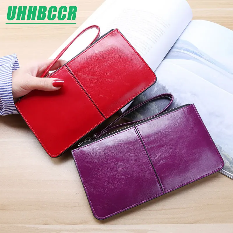 

Женский Длинный кошелек из ПУ кожи, на молнии