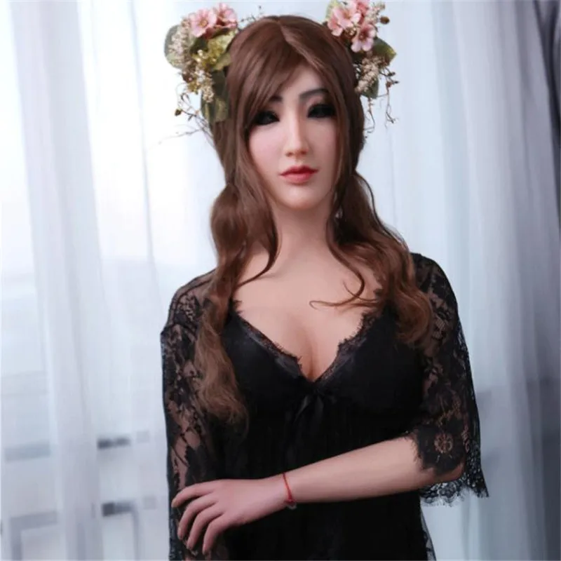 Сексуальный силикагелевый маска искусственные с реалистичной кожей могут из