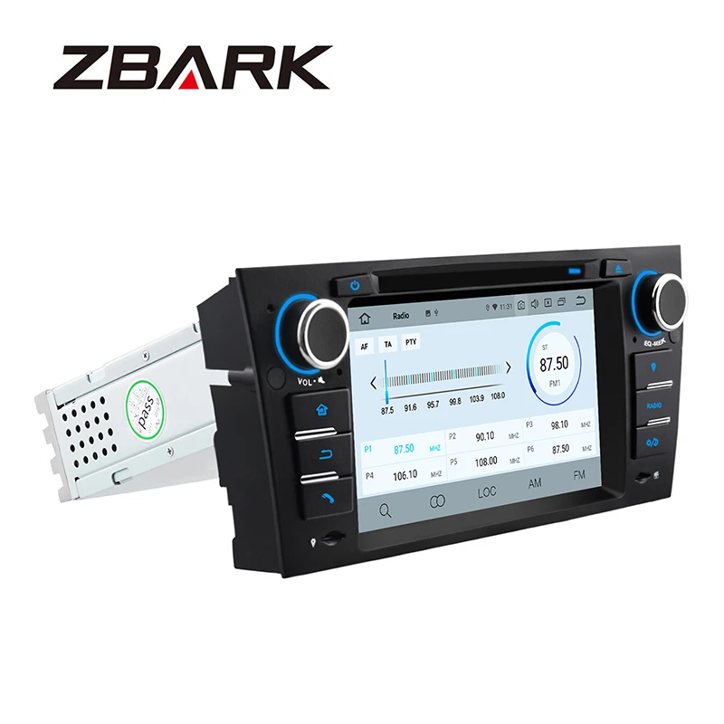 Android 9 0 ram 2GB 2DIN 7 "автомобильный DVD мультимедийный плеер для BMW E90 Sedan E91 Touring 2005 2006