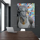 Печатный BULL run, настенное искусство на Стоковом рынке, Биткоин, цифровой файл для печати, печатное искусство, загрузка плаката, файл плаката