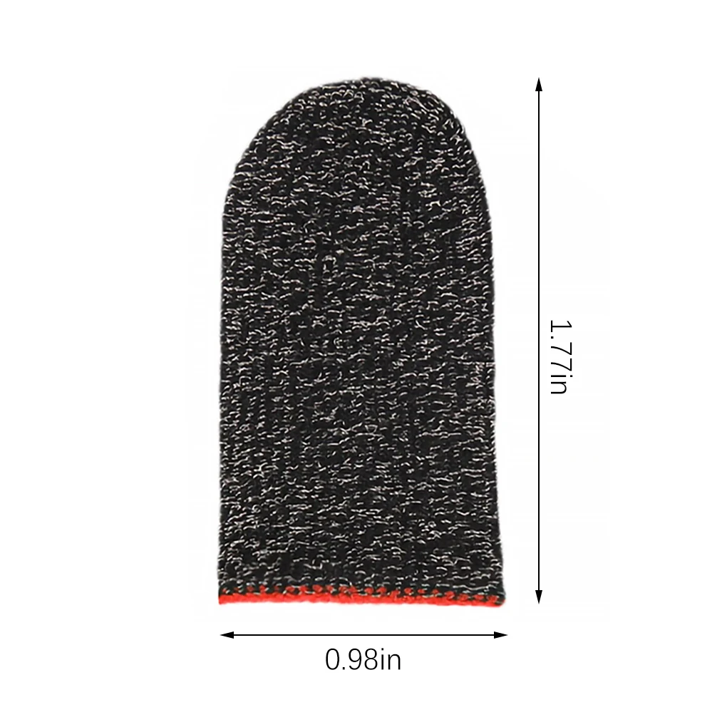 

2/4/8pcs Game Gloves Finger Sleeves Sweat-proof Elastic Gaming Screen Gloves Knitted Game Sleeves Breathable Finger Cover