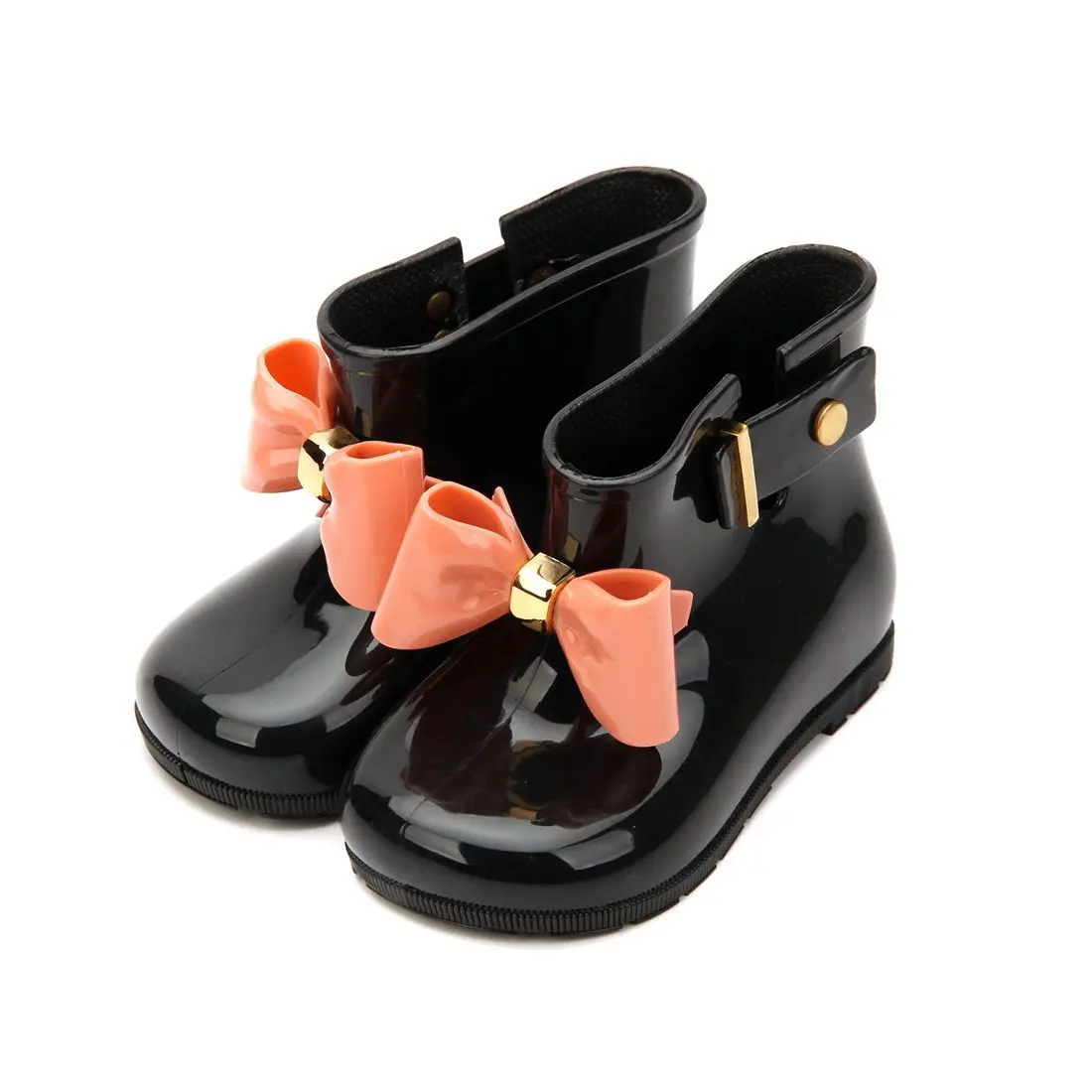 Mini Melissa 2020 милые сапоги от дождя с бантом для девочек желейные сандалии детская