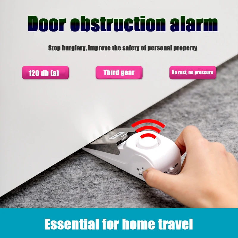 Противоугонная сигнализация дверного блока дверная пробка безопасный