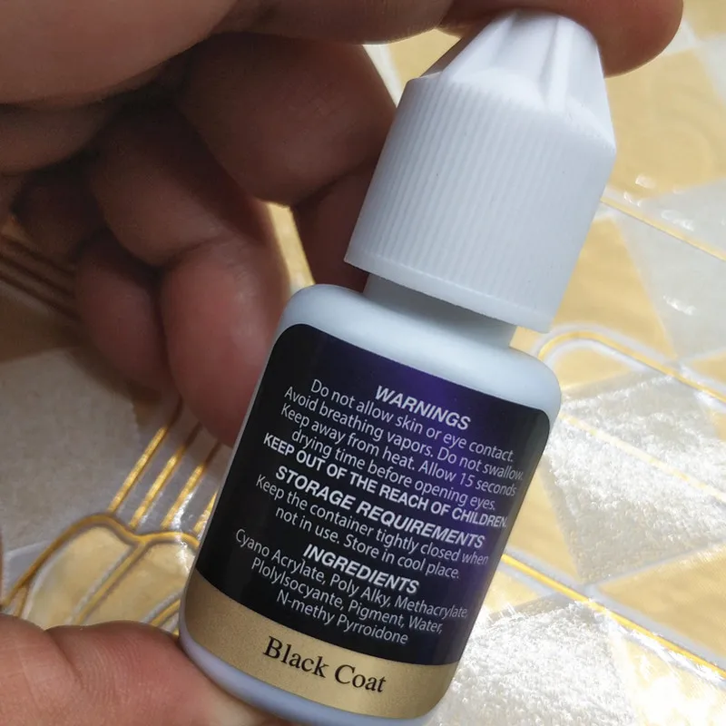 Полуперманентная тушь для ресниц IB Ibeauty Black Coat 5 бутылок Корейская оригинальная 10