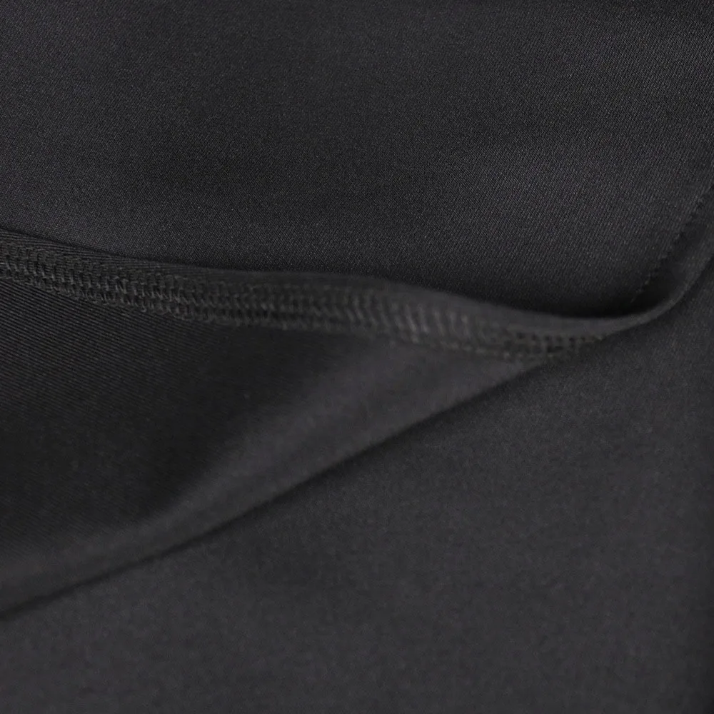 

Hollow Out Splicing Fashion Western Style Women's Dress Oversize African High Waist Round Neck Lantern Sleeve Sexy Perspective