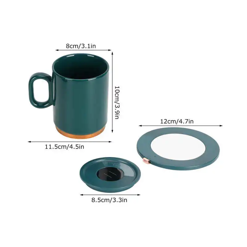 

Cup Warmer Coffee Cup Warmer USB Digital 55 Degree Thermostatic Milk Heating Mat for Home Office