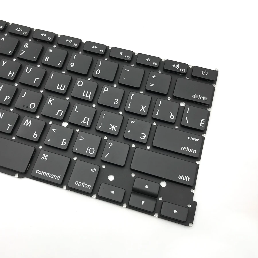 Новая маленькая русская клавиатура с русской раскладкой и подсветкой для Macbook Pro