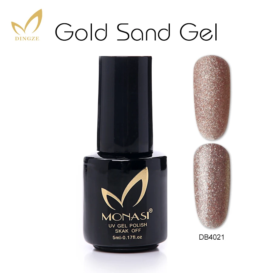 Матовый УФ лак MONASI для ногтей блестящий Блестящий цветной матовый верхнее