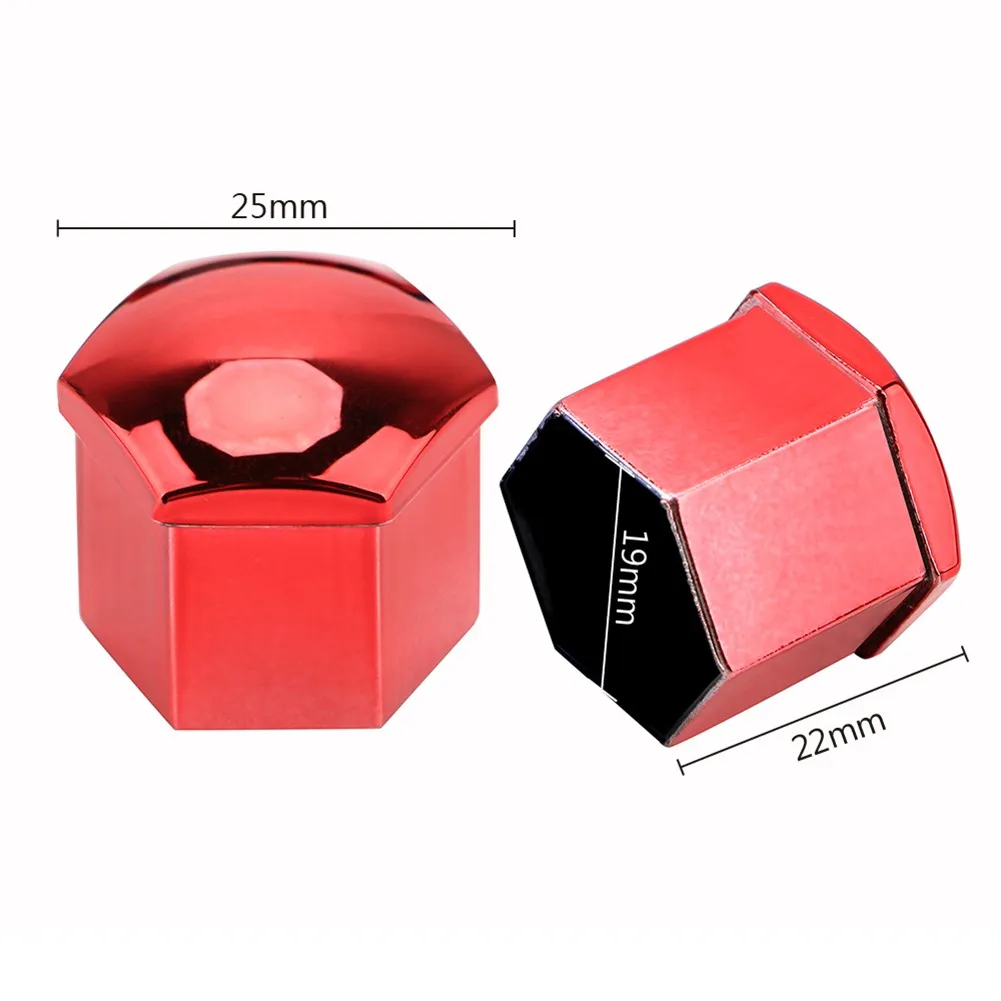 

19mm Cars Cover Air Dust Cover Wheel Hub Covers Wheel Nut Cap Wheel Protector