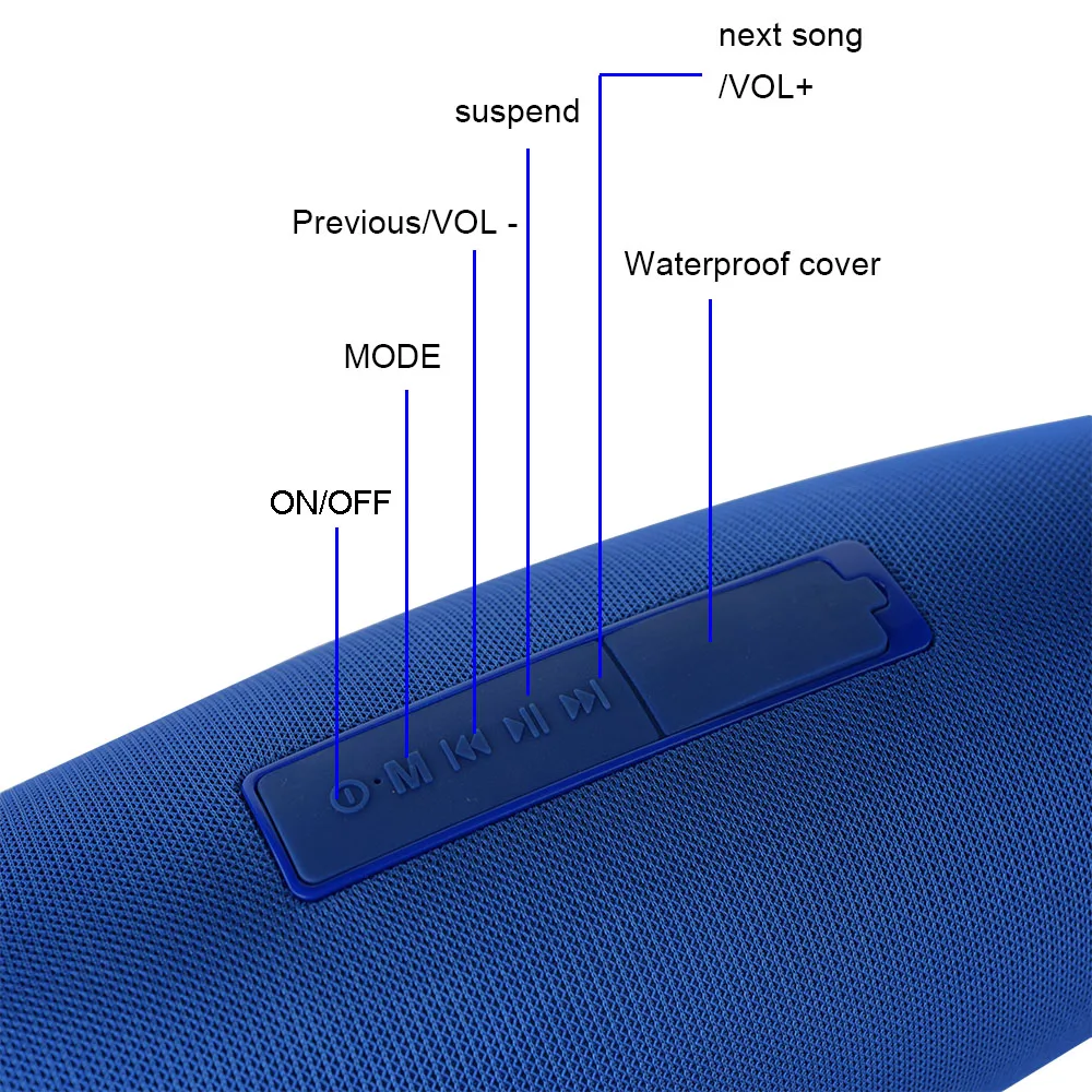 TG526 сабвуфер высокой громкости динамик мощности Bluetooth беспроводной Портативная
