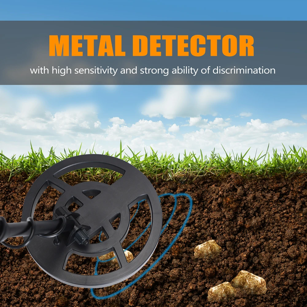 

KKMOON GTX5030 Underground Metal Detector Waterproof Gold Detector High Sensitivity Treasure Hunter Jewelry Metal Detecting Tool
