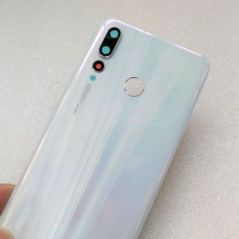 Оригинальная задняя крышка аккумулятора для Huawei Nova 4 + стекло камеры Замена