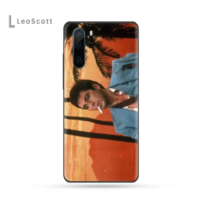 Чехол Scarface с Тони курительным фильмом США для телефона Huawei P9 P10 P20 P30 Pro Lite smart Mate 10 20