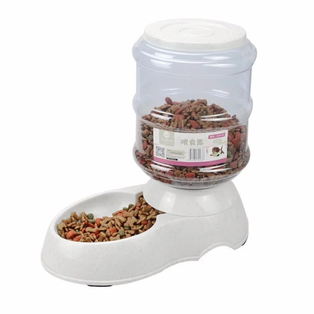 Зоотовары Автоматический Дозатор для собак кормушка воды миски кормления и