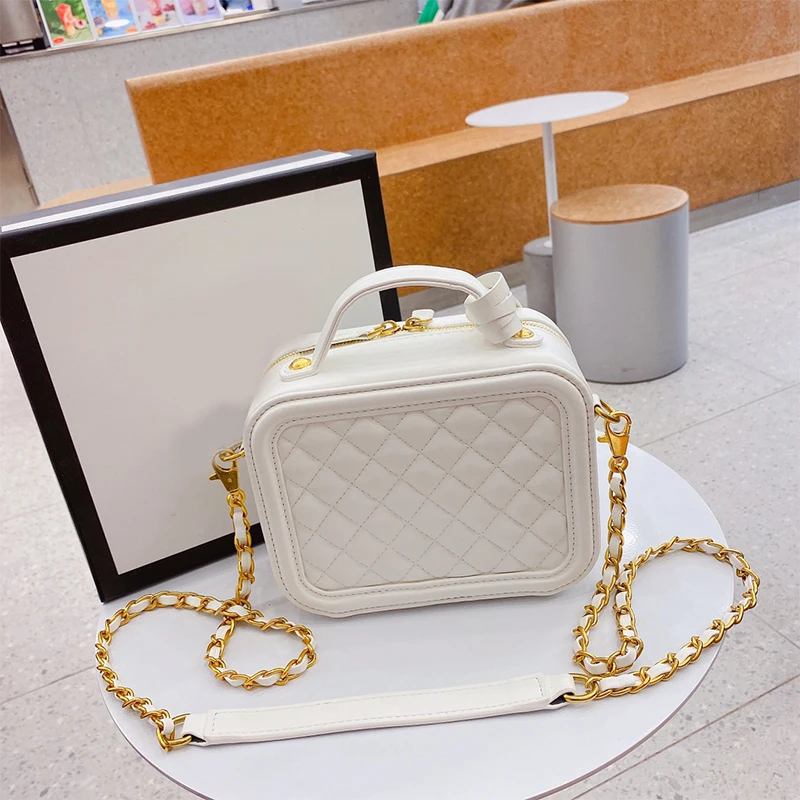

Crossbody Bag Sac De Luxe Femme Designer Bag Bolsos Marca Mujer Lujo Genuine Leather Shoulder Bag Chain Crossbody Bags for Women