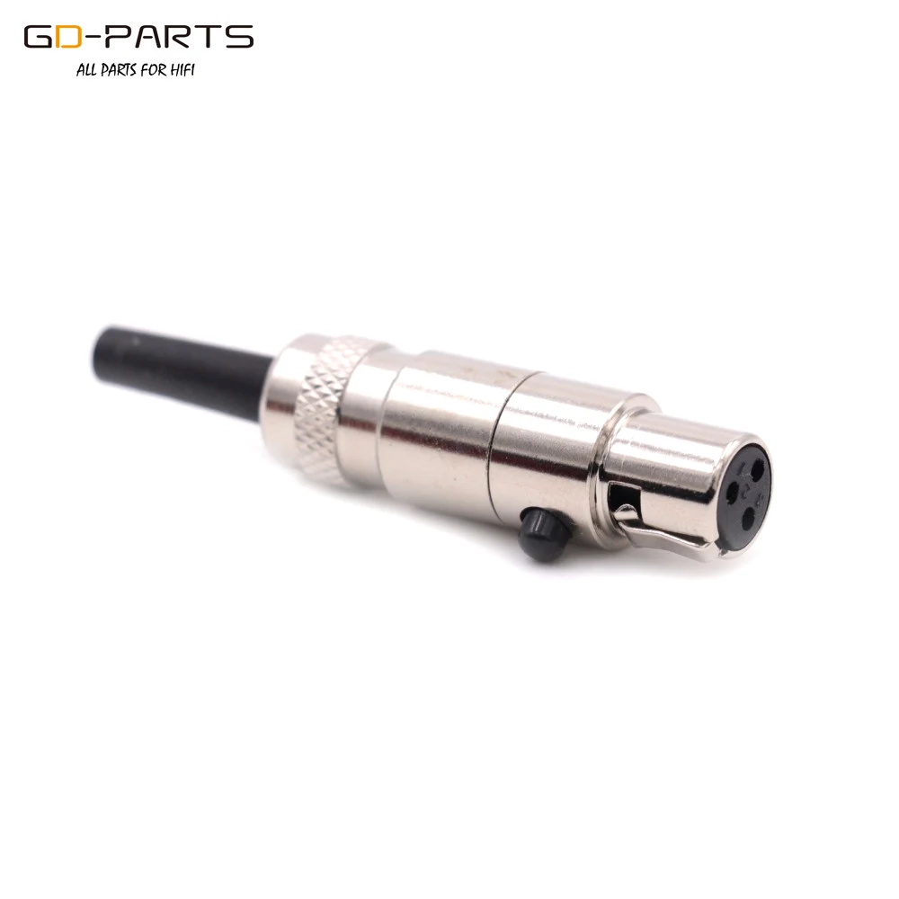 Мини 3-контактный гнездовой разъем XLR для K271 K240 K272 K242 K702 обновления наушников Hifi DIY