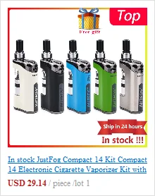 Bigsale 2 шт./лот, комплект JUSTFOG FOG1, ограниченная серия, 1500 мАч, встроенный аккумулятор, все в одном комплекте, vape pen2ML для обоих пусковых устройств