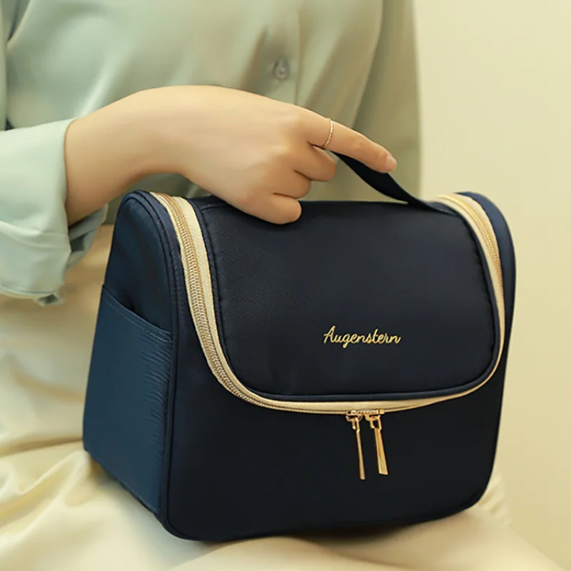 

Folding Waterproof Reusable Storage Bags Girls Foldable Kawaii Ziplock Bag Makeup Organizer Toiletry Tasche Home Storage Ed50sn