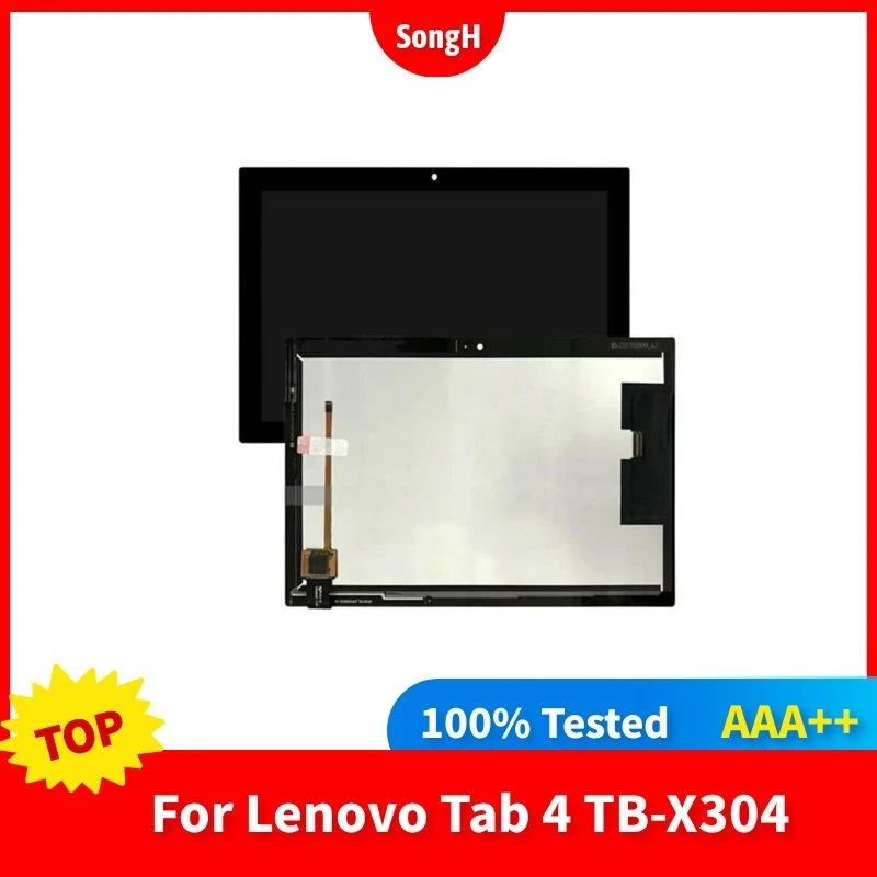 

NEW Panel LCD Display 10.1'' Inch For Lenovo Tab 4 TB-X304L TB-X304F TB-X304N TB-X304X TB-X304 Touch Screen Digitizer Assembly