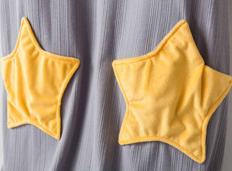 

Summer Women's Lapel Pullover Cotton Nightdress Cute Five stars ins Home Clothes Loose Short Sleeve Pajamas Sleepshirt Homedress