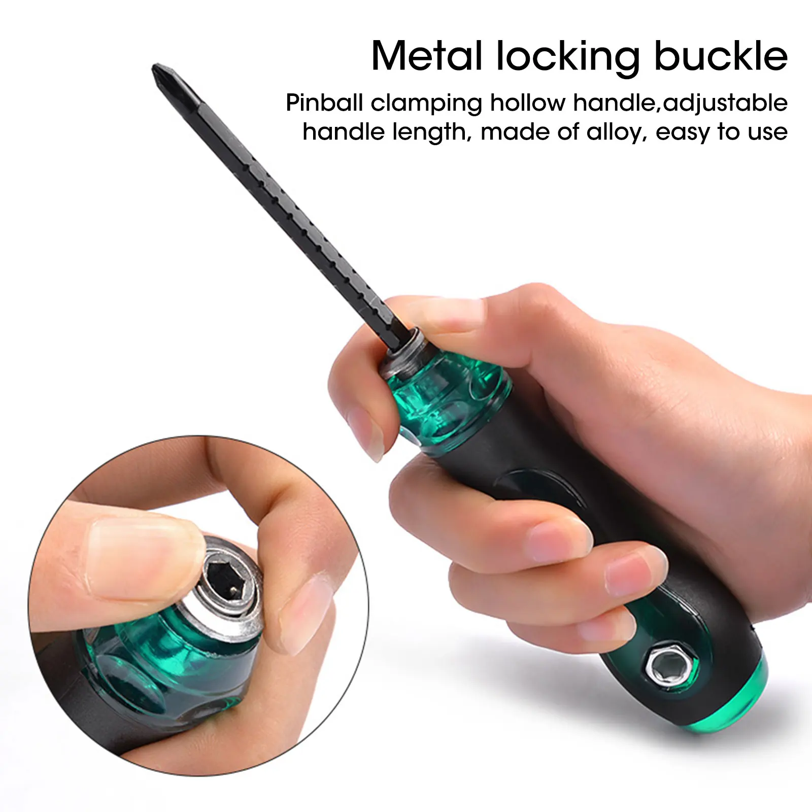

10-in-1 Precision Screwdriver Set Ratchet Green Screw Driver Repair Manual Hand Tools Household Hardware Tool