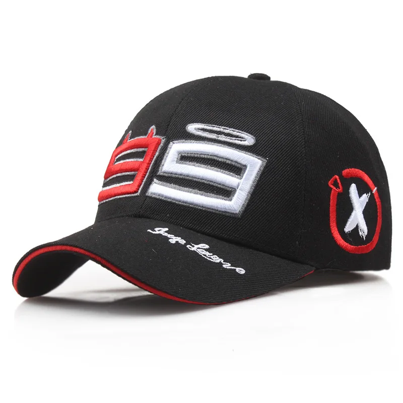 

Men Women Baseball Cap 99 Letter Embroidery Sports Snapback GP Moto Racing Caps Casual Golf Fishing Dad Hats Casquette MZ0037