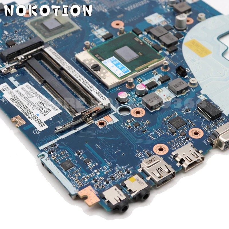 NOKOTION для acer aspire V3-571G E1-571G материнская плата для ноутбука NBC1F11001 Q5WVH LA-7912P SJTNV HM70 DDR3 Бесплатный процессор