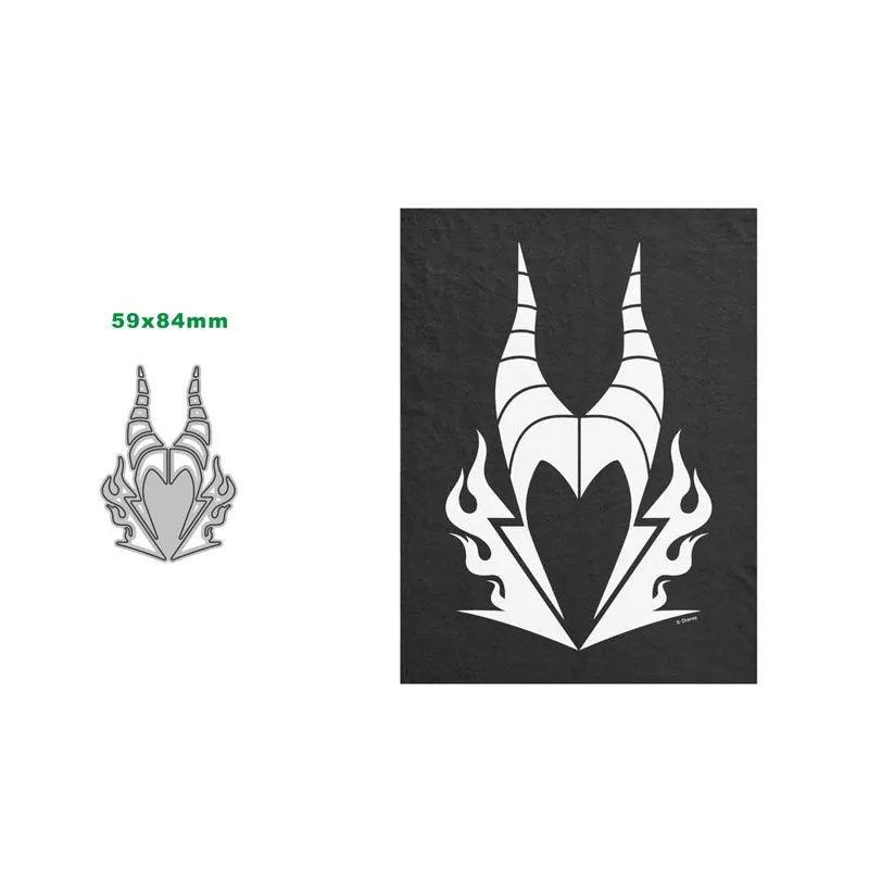 

2021 злодейские металлические штампы трафареты для «сделай сам» Скрапбукинг Декоративные ремесла тиснение бумажные карты вырез 2