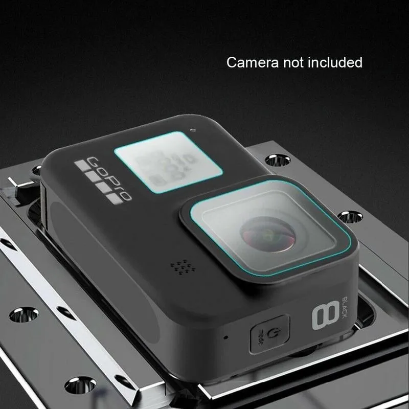 Защитный силиконовый чехол для Go Pro экшн камеры + крышка объектива GoPro Hero 5 6 7 Black